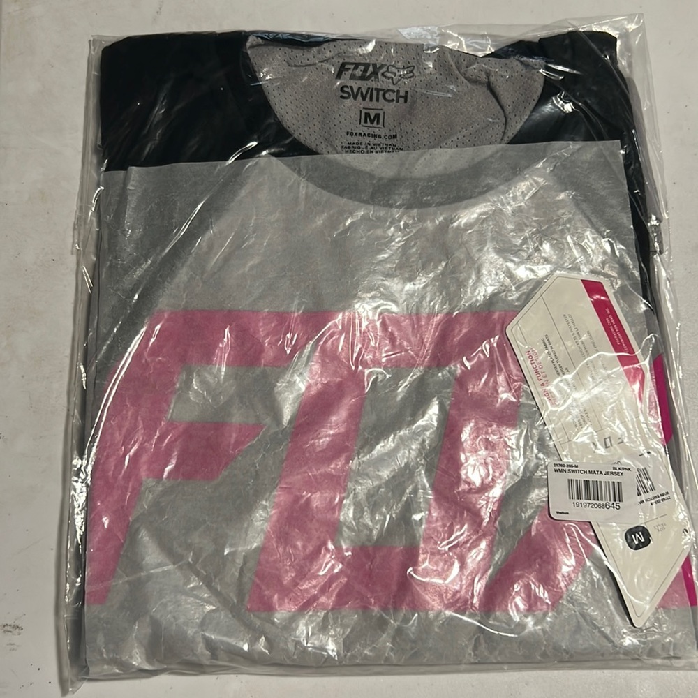 New Women’s Fox Switch Mata Motocross Jersey Size Medium M